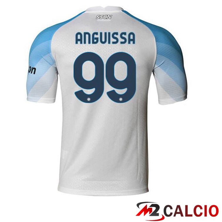 Maglie Calcio SSC Napoli (Anguissa 99) Prima Bianco 2022/2023