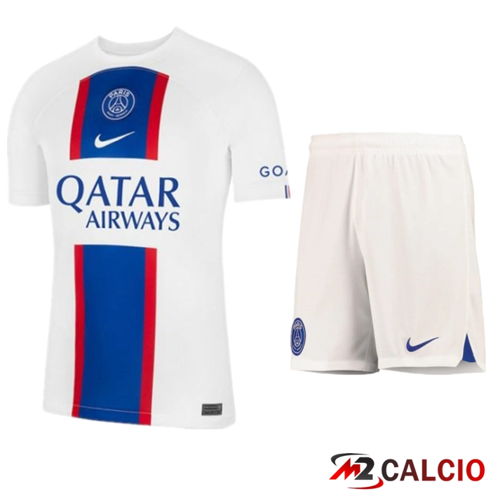 Insieme Maglie Calcio PSG Terza + Pantaloncini 2022/2023