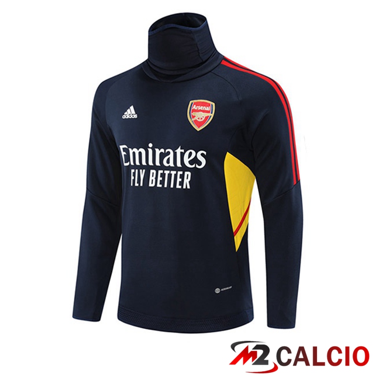 Felpa Allenamento Arsenal Collo alto Blu Reale 2022/2023