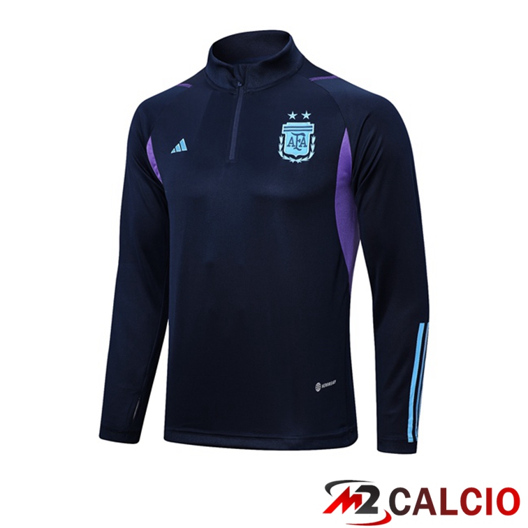 Felpa Allenamento Argentina Blu Reale 2022/2023