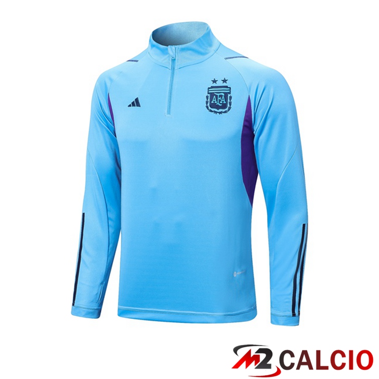 Felpa Allenamento Argentina Blu 2022/2023