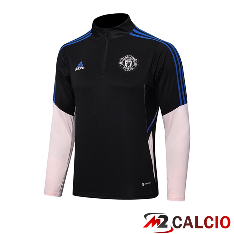 Felpa Allenamento Manchester United Nero 2022/2023