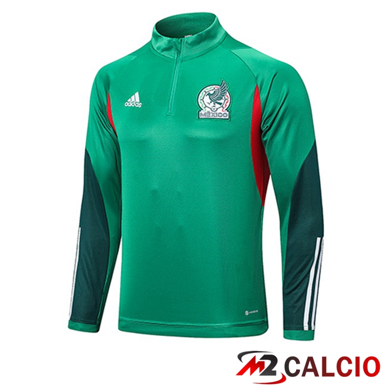 Felpa Allenamento Messico Verde 2022/2023