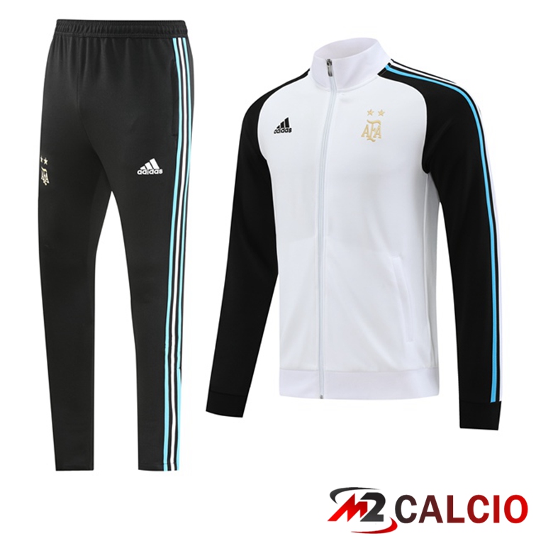 Insieme Tuta Calcio - Giacca Argentina Bianco 2022/2023