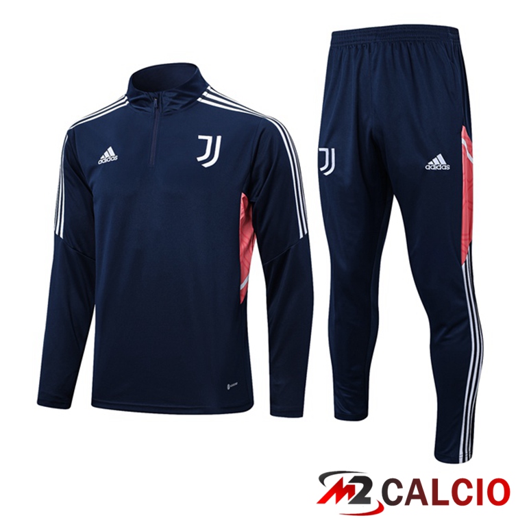 Insieme Tuta Calcio Juventus Blu Reale 2022/2023