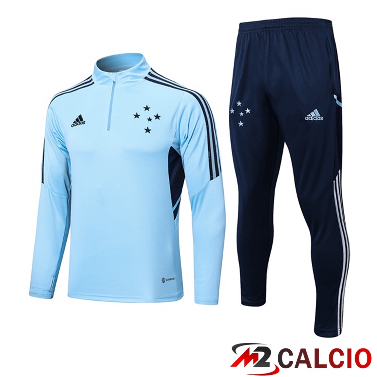 Insieme Tuta Calcio Cruzeiro EC Blu 2022/2023