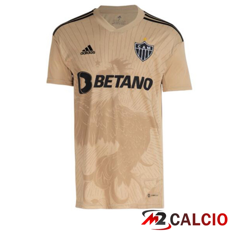 Maglie Calcio Atletico Mineiro Terza Giallo 2022/2023