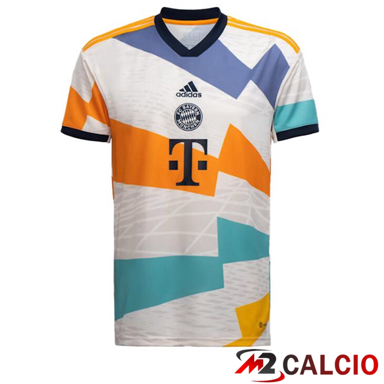 Maglie Calcio Bayern Monaco 50° anniversario Bianco 2022/2023