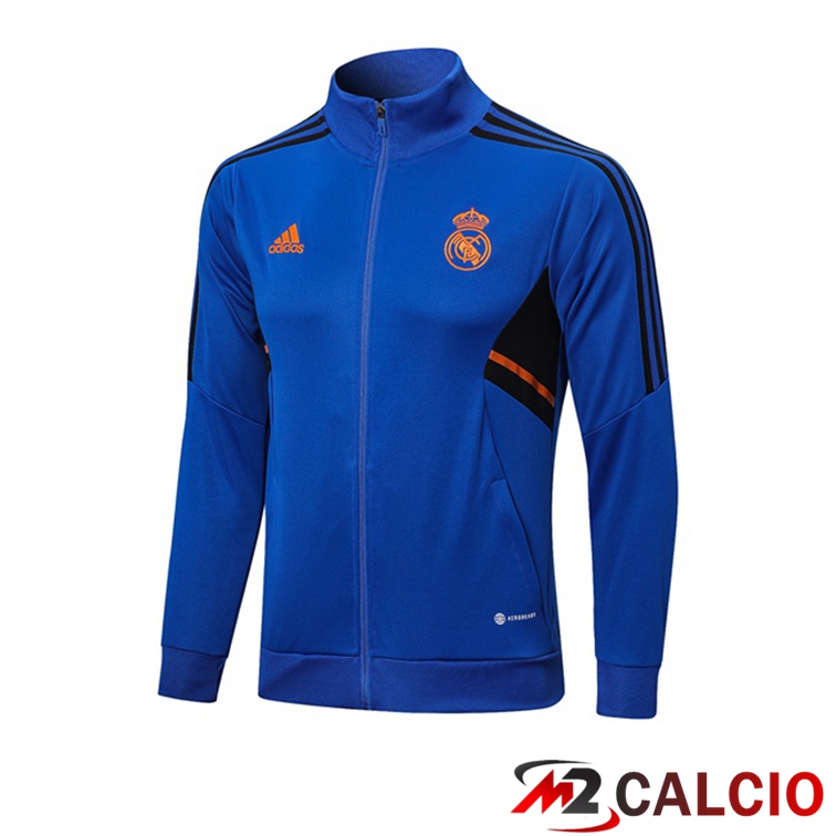 Giacca Calcio Real Madrid Blu 2022/2023