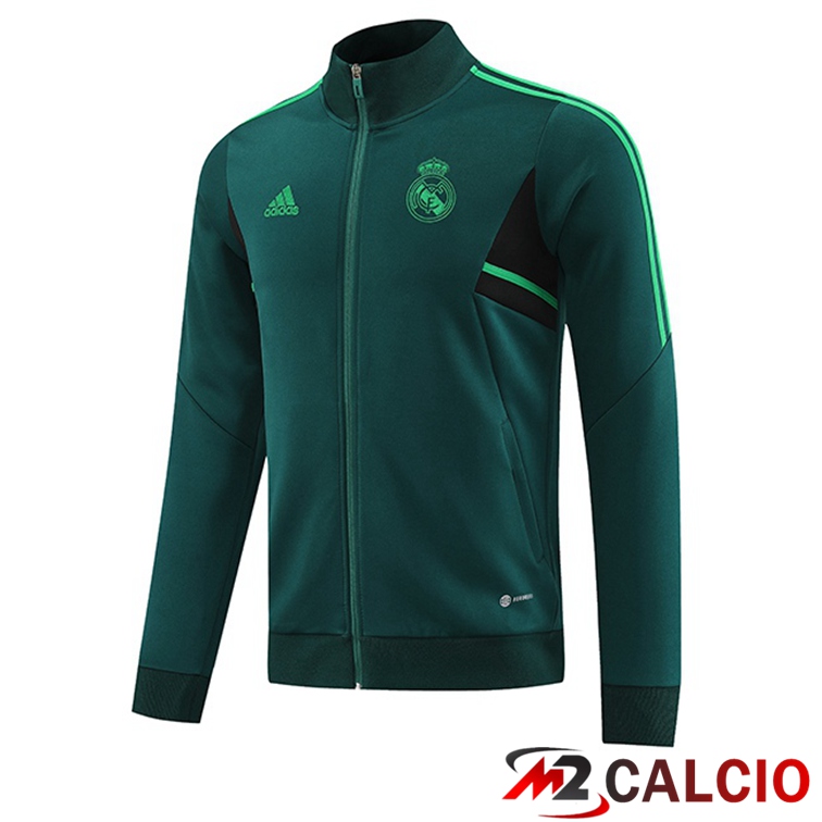 Giacca Calcio Real Madrid Verde 2022/2023
