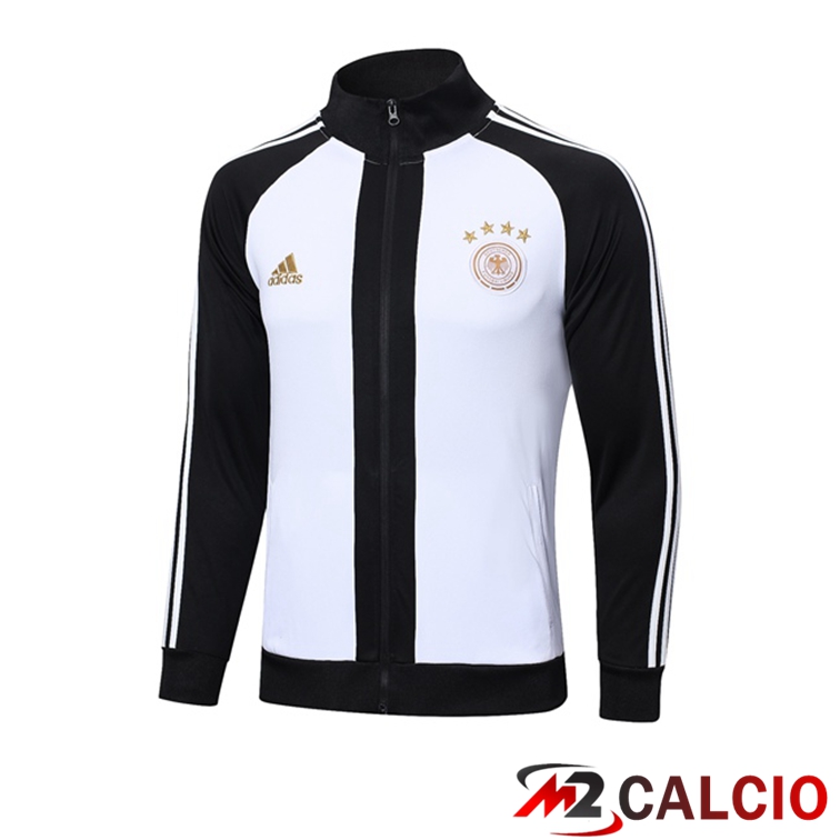 Giacca Calcio Germania Nero Bianco 2022/2023