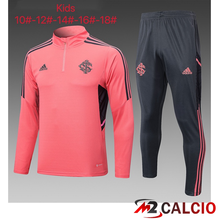 Insieme Tuta Calcio SC Internacional Bambino Rosa 2022/2023
