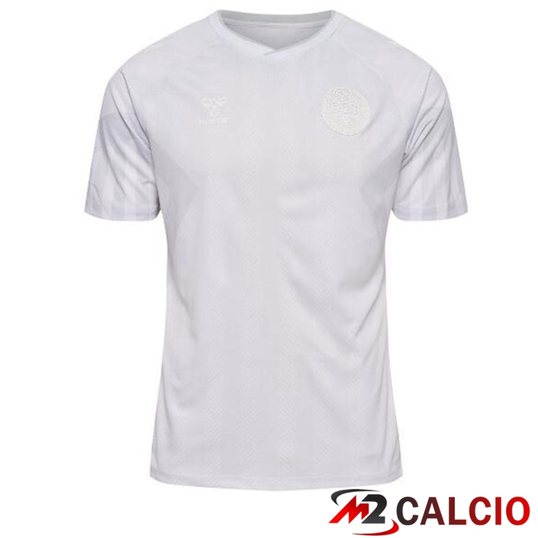 Maglie Calcio Danimarca Seconda Bianco 2022/2023