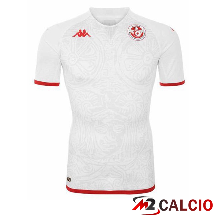 Maglie Calcio Tunisia Seconda Bianco Coppa Del Mondo 2022
