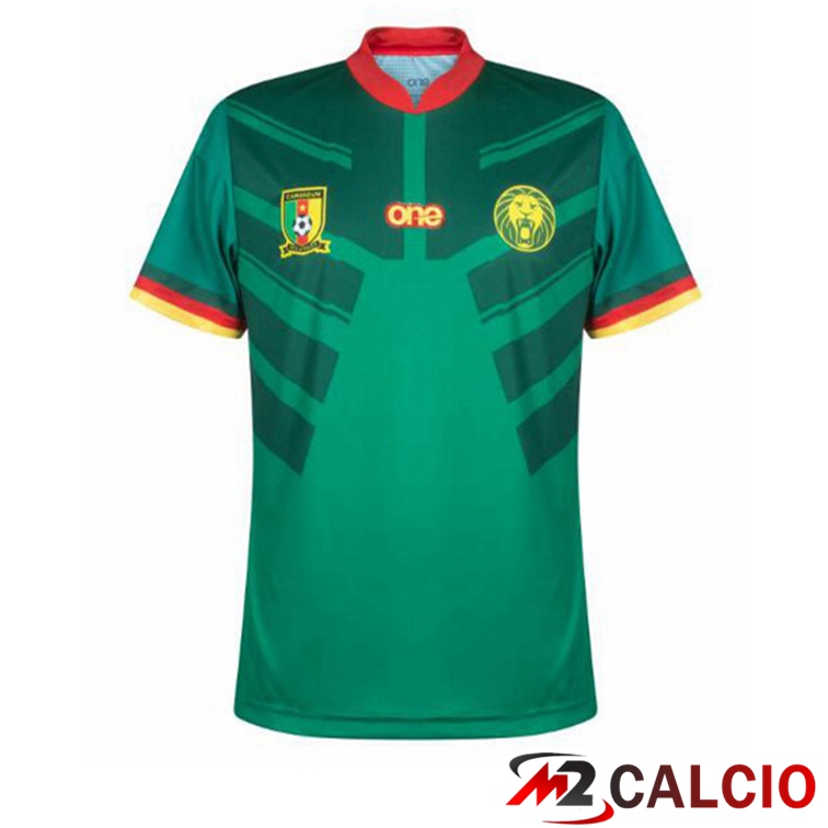 Maglie Calcio Camerun Prima Verde Coppa Del Mondo 2022