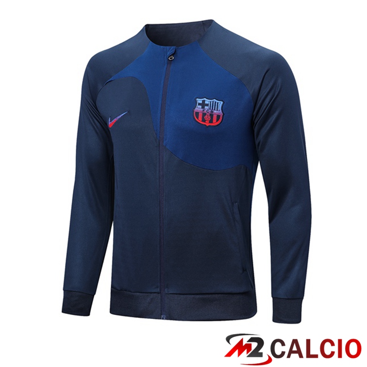 Giacca Calcio FC Barcellona Blu Reale 2022/2023