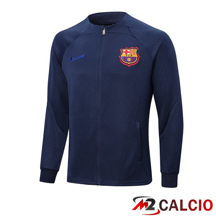 Giacca Calcio FC Barcellona Blu Reale 2022/2023