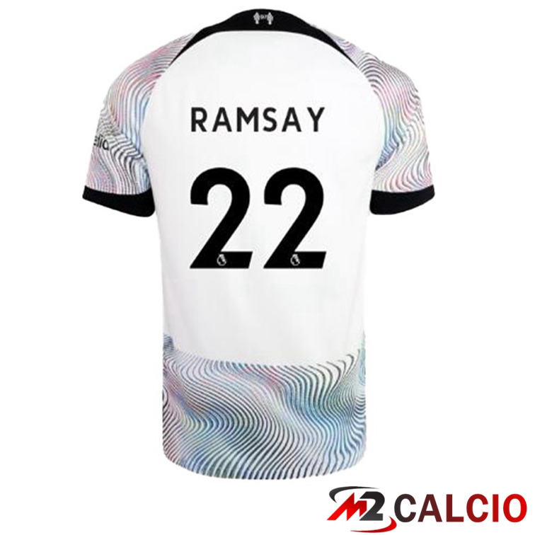 Maglie Calcio FC Liverpool (RAMSAY 22) Seconda Bianco 2022/2023