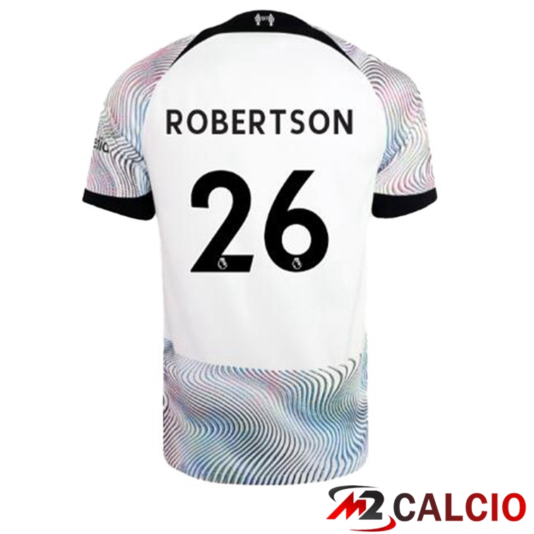 Maglie Calcio FC Liverpool (ROBERTSON 26) Seconda Bianco 2022/2023