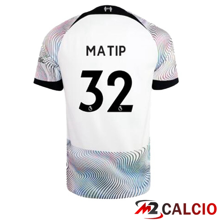 Maglie Calcio FC Liverpool (MATIP 32) Seconda Bianco 2022/2023