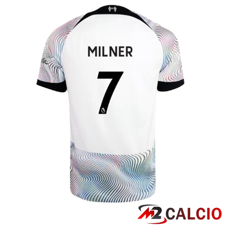 Maglie Calcio FC Liverpool (MILNER 7) Seconda Bianco 2022/2023