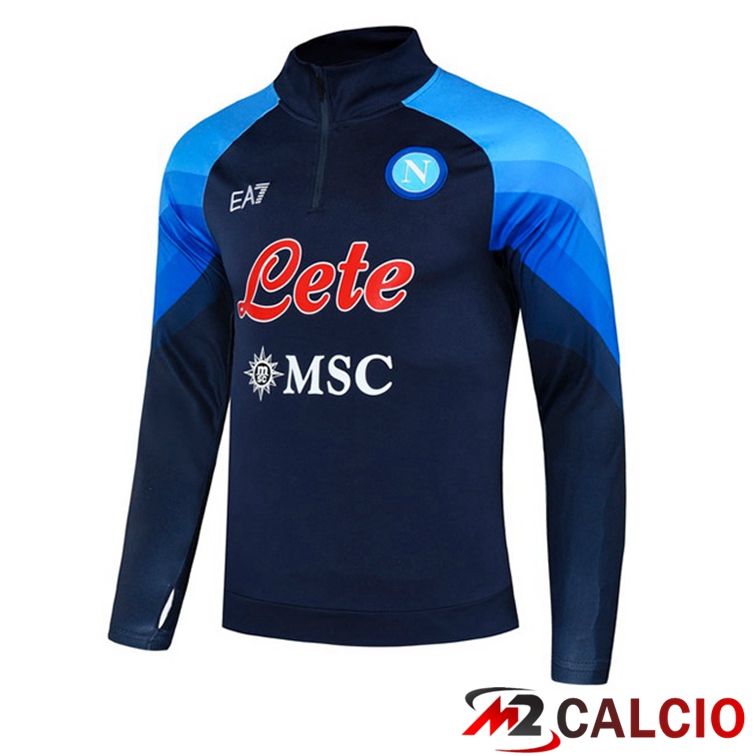 Felpa Allenamento SSC Napoli Blu 2022/2023