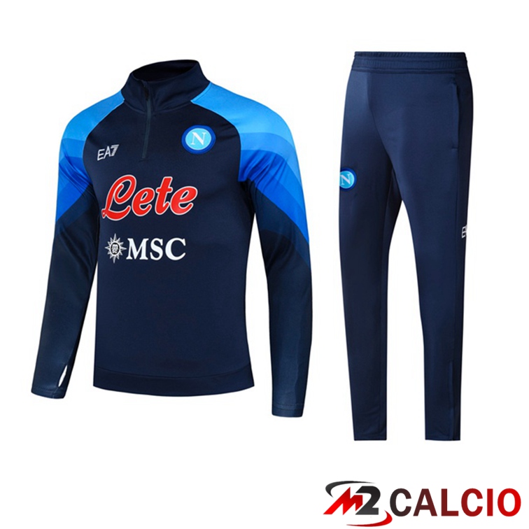 Insieme Tuta Calcio SSC Napoli Blu 2022/2023
