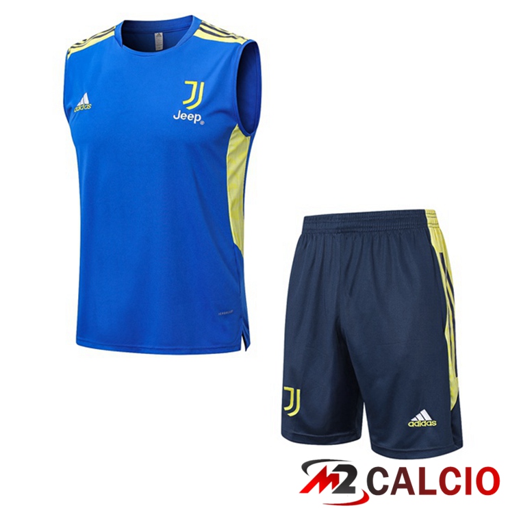 Canotta Calcio Juventus + Pantaloncini Blu 2022/2023
