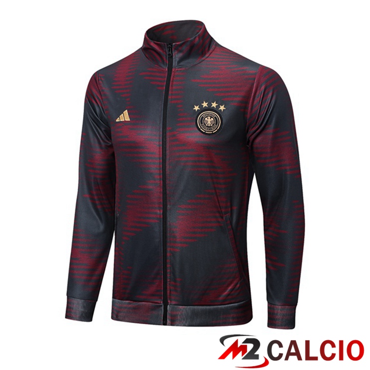 Giacca Calcio Germania Rosso Grigio 2022/2023