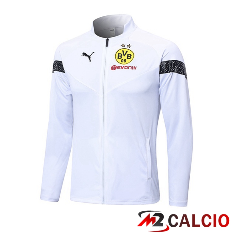 Giacca Calcio Dortmund BVB Bianco 2022/2023