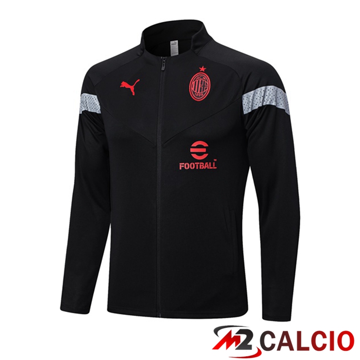 Giacca Calcio AC Milan Nero 2022/2023