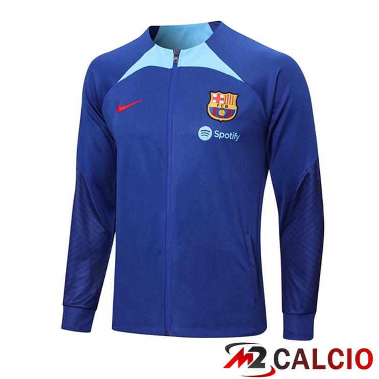 Giacca Calcio FC Barcellona Blu 2022/2023