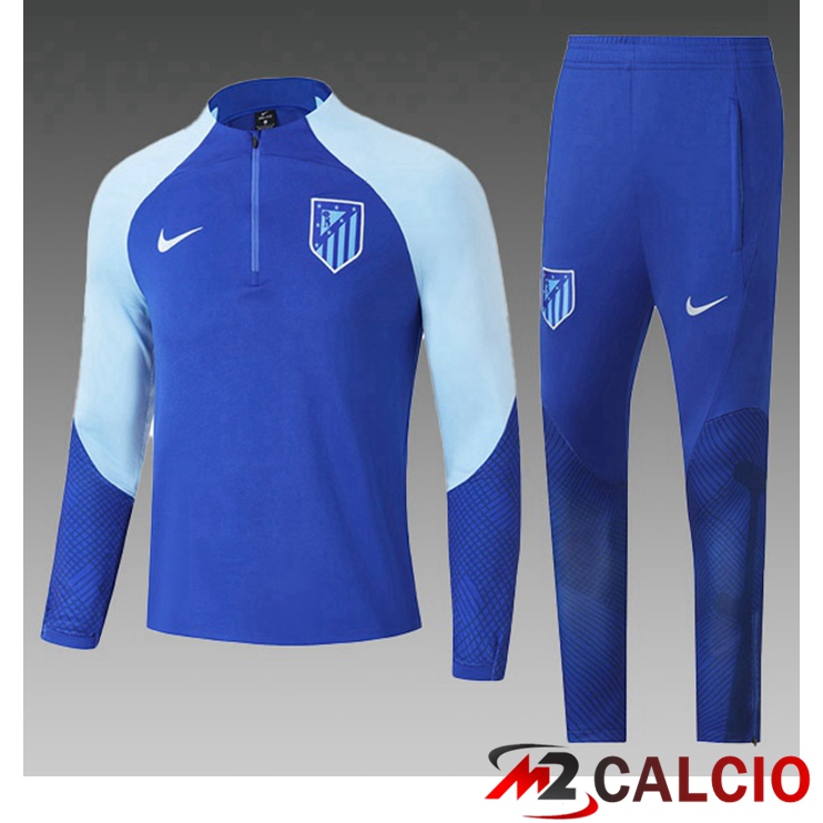 Insieme Tuta Calcio Atletico Madrid Bambino Blu 2022/2023