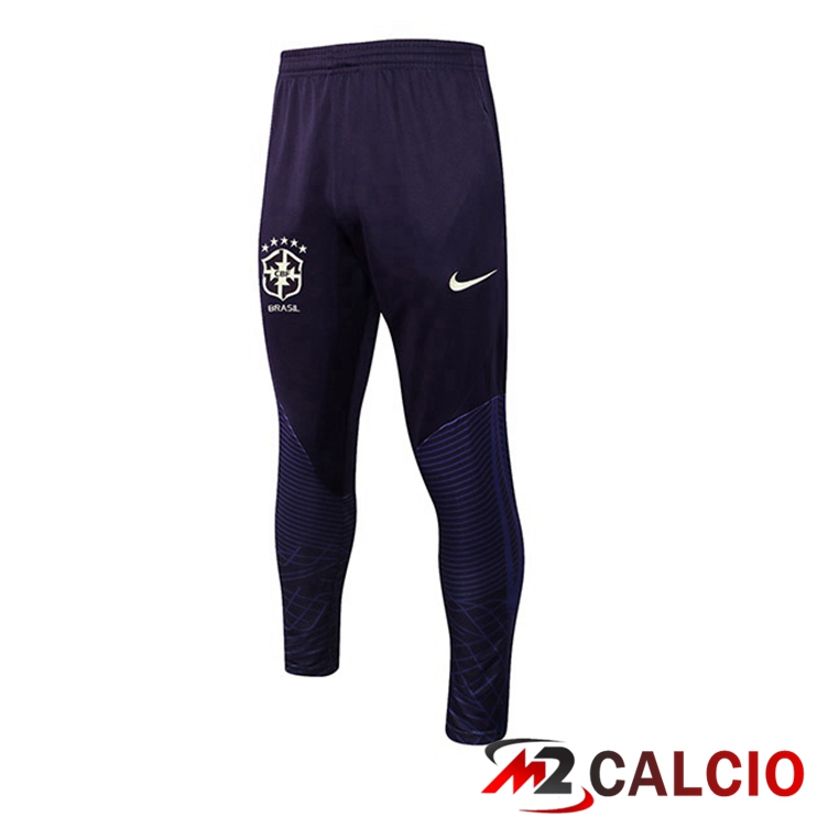 Pantaloni Da Allenamento Brasile Viola 2022/2023