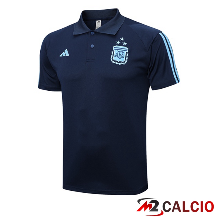 Maglia Polo Argentina Blu Reale 2023/2024