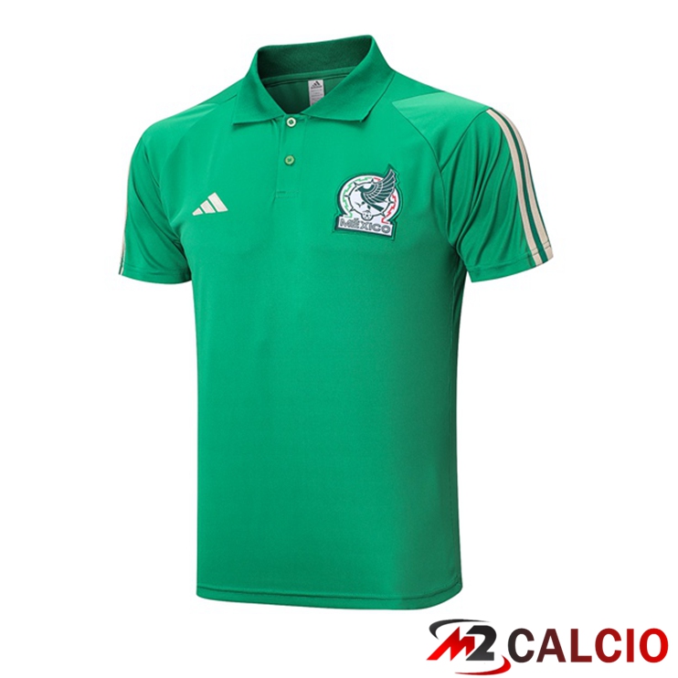 Maglia Polo Messico Verde 2023/2024
