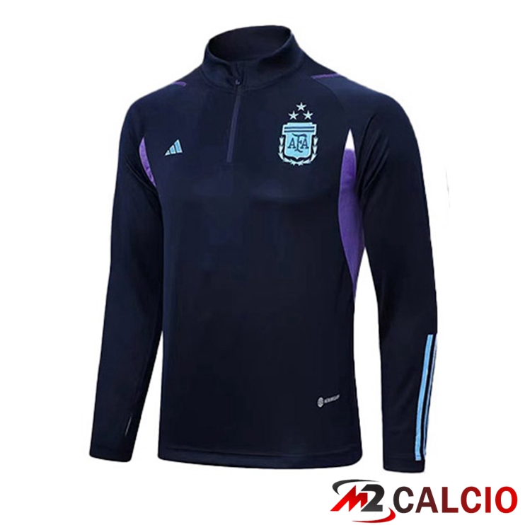 Felpa Allenamento Argentina Blu Reale 2023/2024