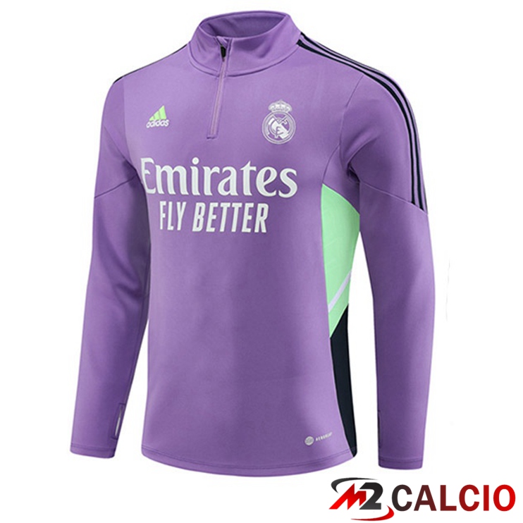 Felpa Allenamento Real Madrid Viola 2023/2024