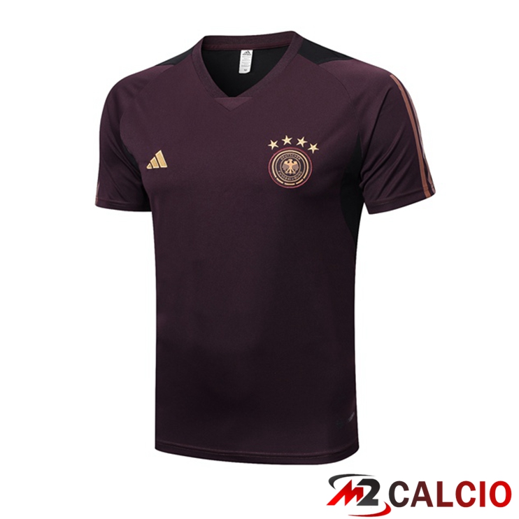 T Shirt Allenamento Germania Rosso 2023/2024