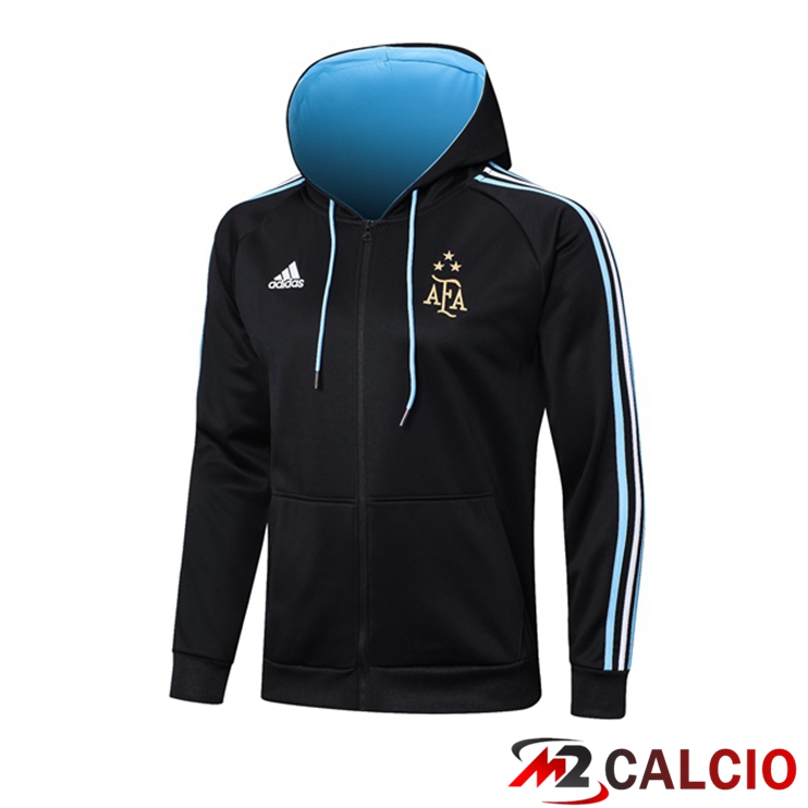 Giacca Con Cappuccio Argentina Blu Reale 2023/2024