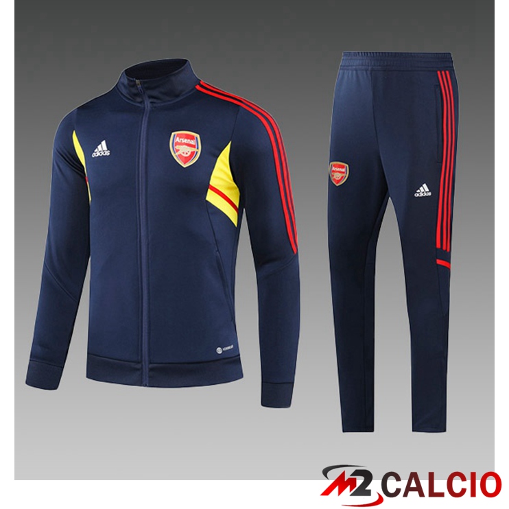 Insieme Tuta Calcio - Giacca Arsenal Bambino Nero 2023/2024