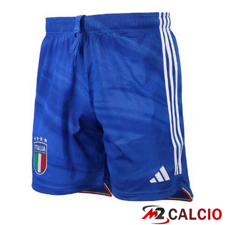 Pantaloncini Calcio Italia Prima Blu 2023/2024