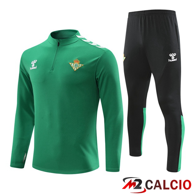Insieme Tuta Calcio Real Betis Verde 2023/2024