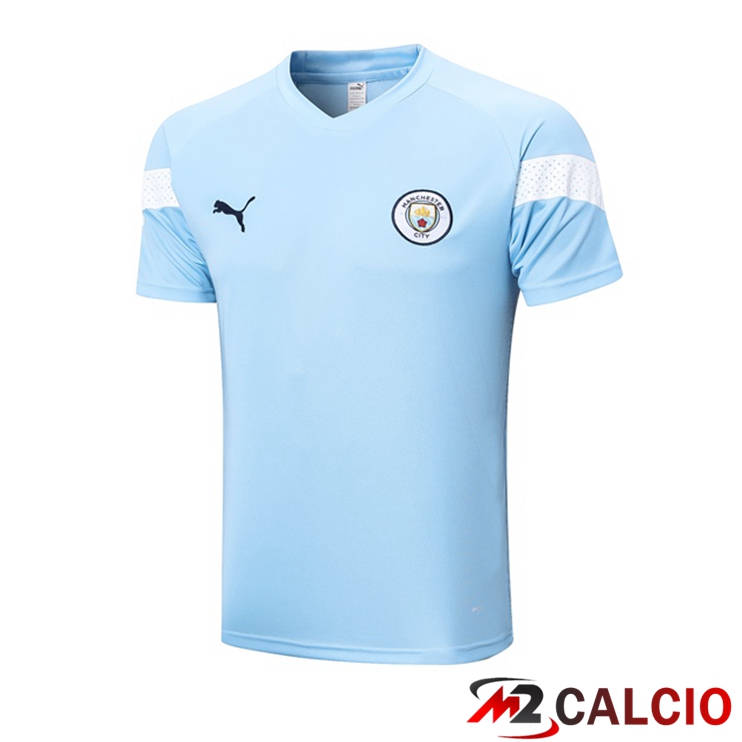T Shirt Allenamento Manchester City Blu 2023/2024