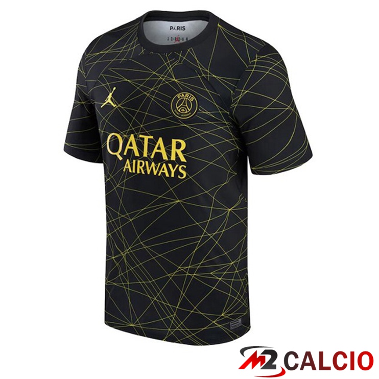 Maglie Calcio Paris PSG Quarto Nero 2022/2023