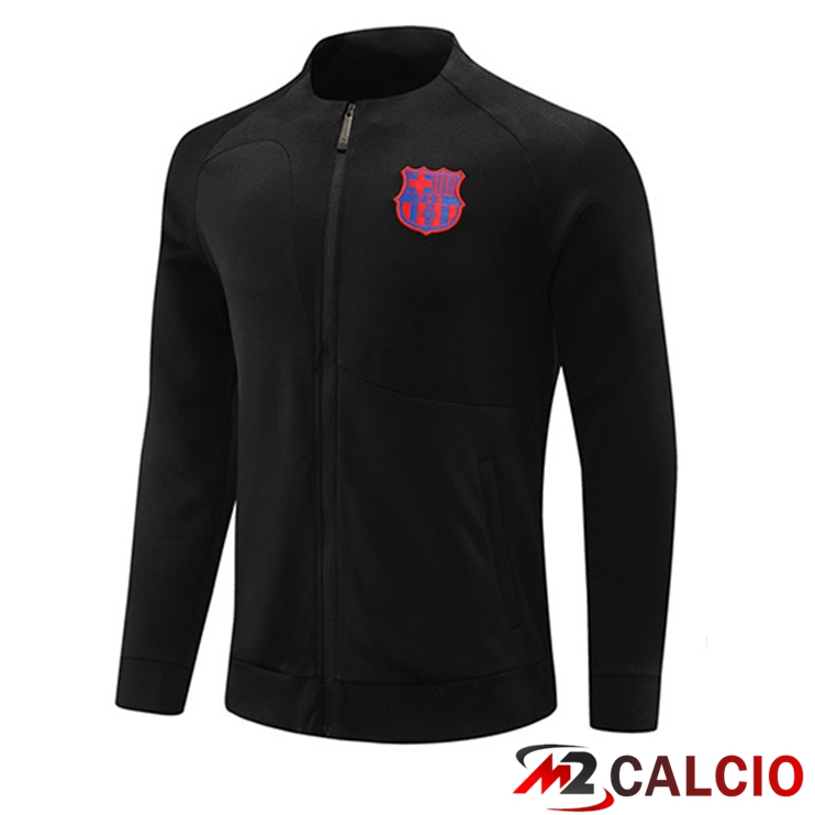 Giacca Calcio FC Barcellona Nero 2023/2024