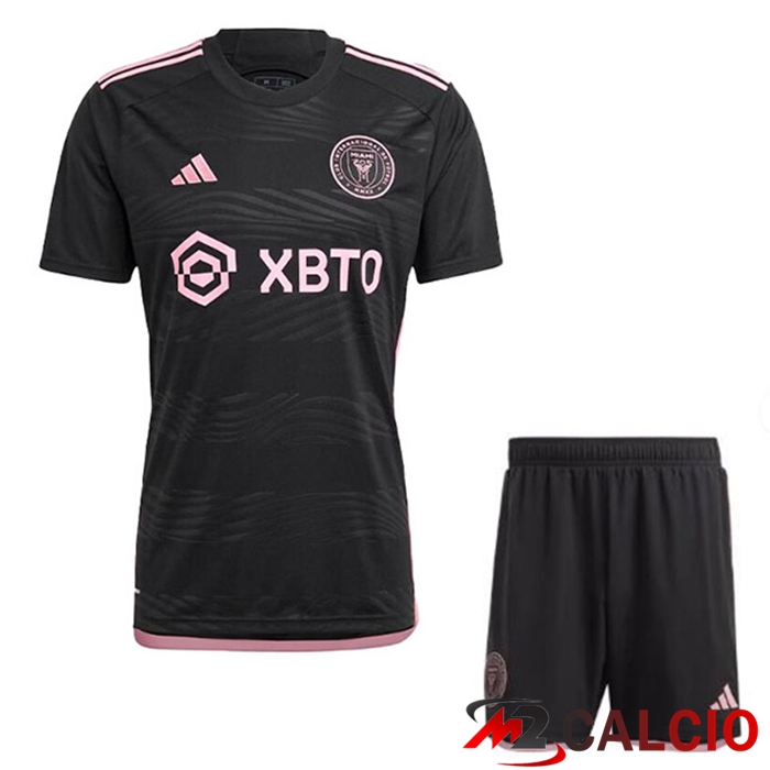 Maglie Calcio Inter Miami CF Bambino Seconda Nero 2023/2024