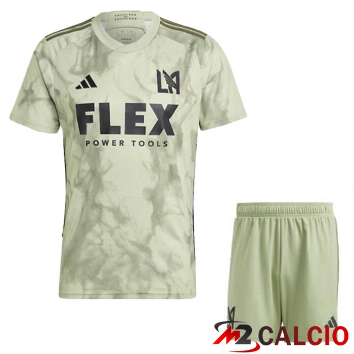 Maglie Calcio Los Angeles FC Bambino Seconda Verde 2023/2024
