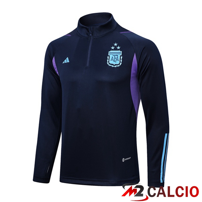 Felpa Allenamento Argentina Blu Reale 2023/2024