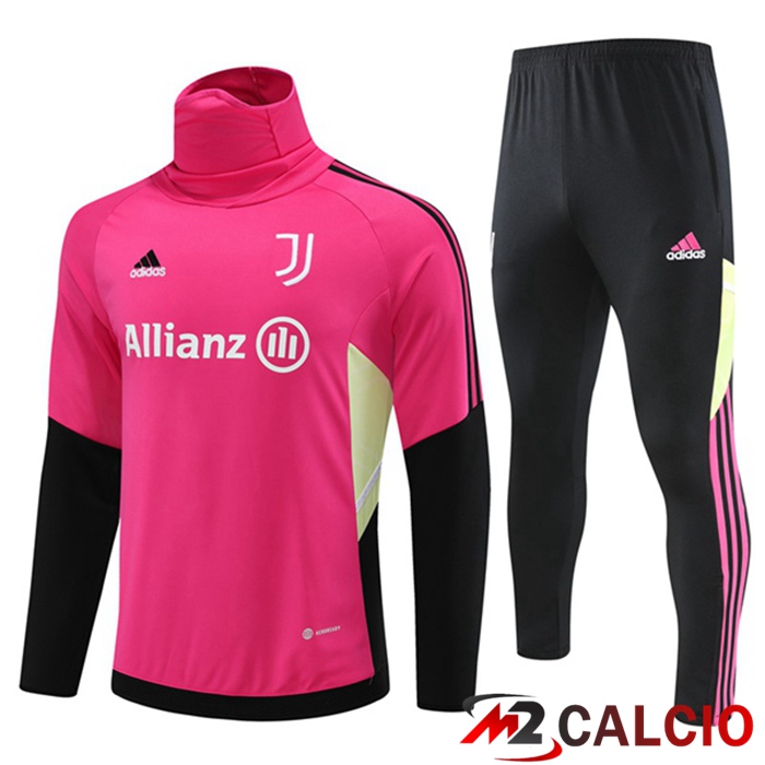 Insieme Tuta Calcio Juventus Collo alto Rosso 2023/2024
